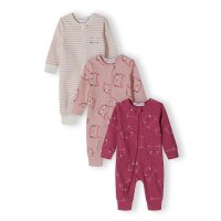 21BABYRIB 1B: 3 Pack Ribbed Romper (NB-9 Months)